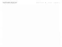 Tablet Screenshot of nathanrocky.com